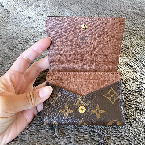 small louis vuitton card holder|louis vuitton name card holder.